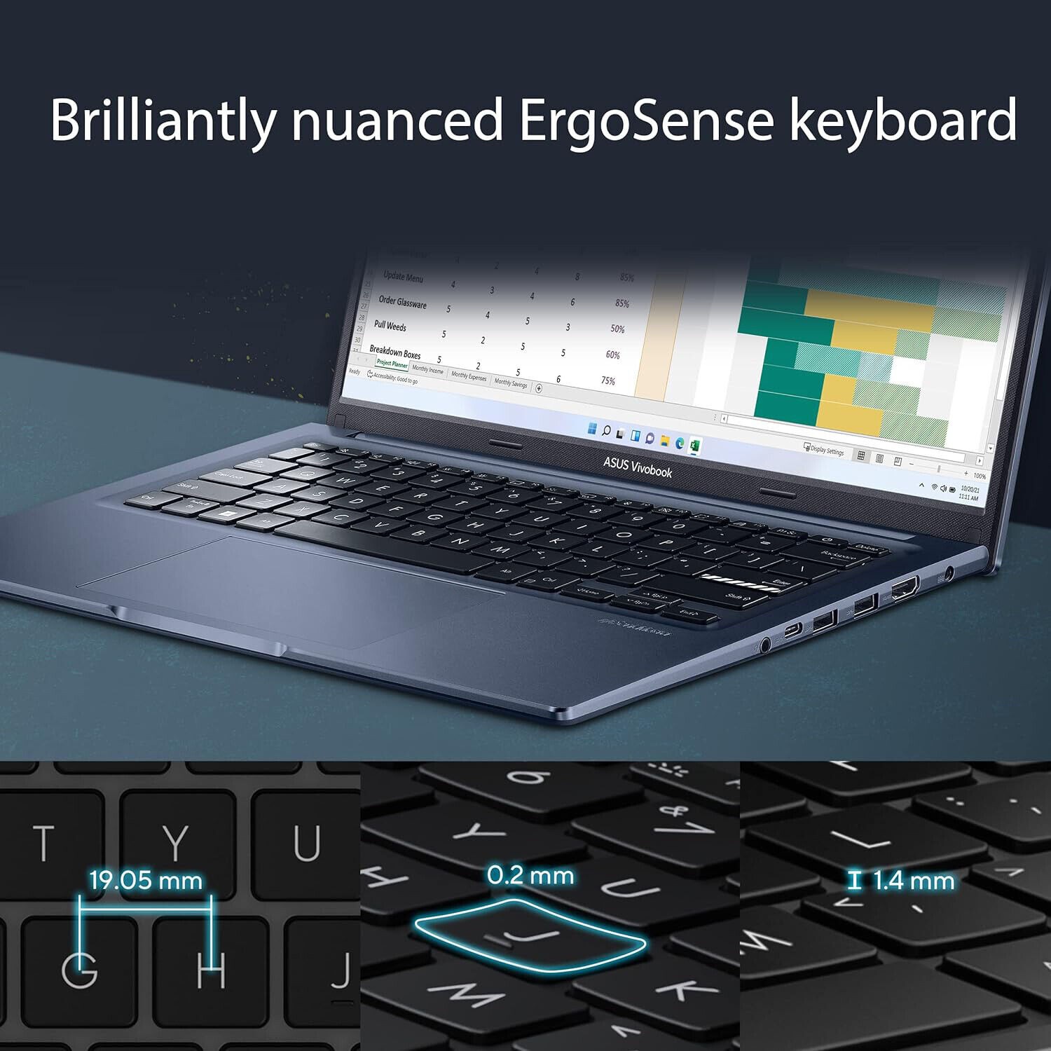 2024 ASUS Laptop Vivobook 16 WUXGA, AMD Ryzen 7 5800HS, Upto 40GB RAM & 2TB SSD