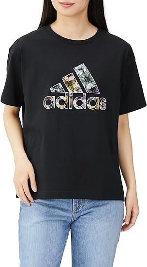 Adidas Street Sports FLOWER Graphic T Shirt 1 Women's