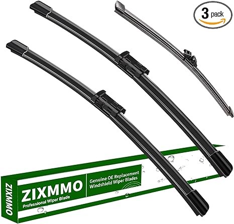 3 Factory Wiper Blades Replacement for Volvo XC90 2016 2017 2018 2019 2020 2021 Original Equipment Windshield Wiper Blades Set - 242014(Set of 3) Top Lock
